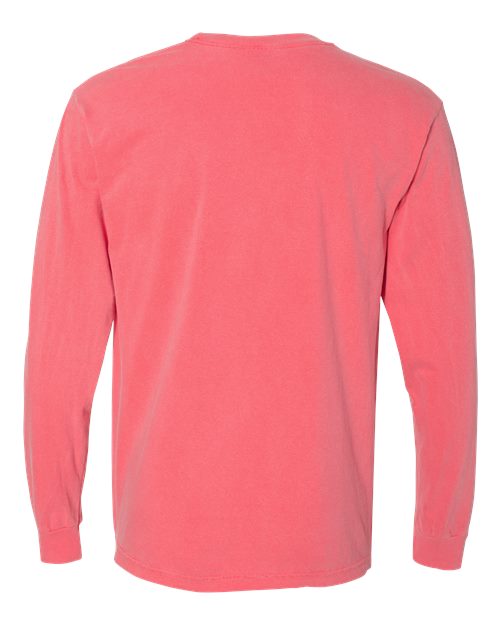 Comfort Colors Men's Garment-Dyed Heavyweight Long Sleeve Pocket T-Shirt-2