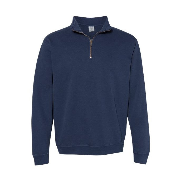 Comfort Colors Men's Garment-Dyed Quarter-Zip Sweatshirt-1