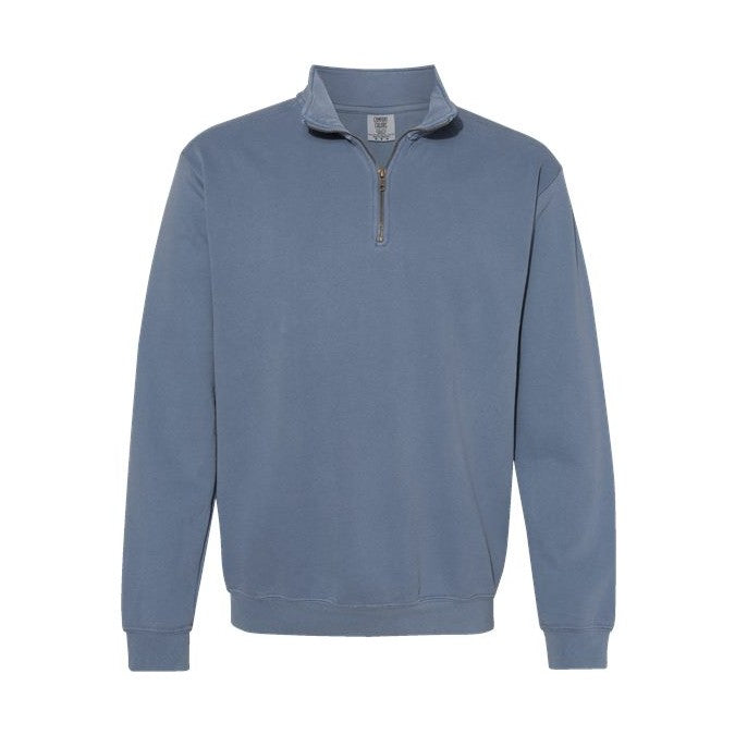 Comfort Colors Men's Garment-Dyed Quarter-Zip Sweatshirt-1