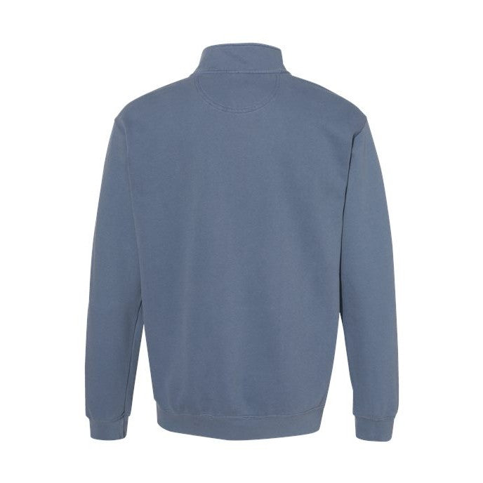 Comfort Colors Men's Garment-Dyed Quarter-Zip Sweatshirt-2
