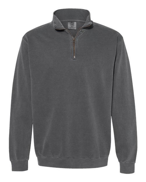 Comfort Colors Men's Garment-Dyed Quarter-Zip Sweatshirt-1
