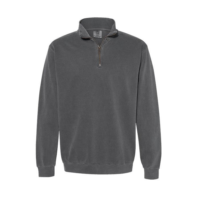 Comfort Colors Men's Garment-Dyed Quarter-Zip Sweatshirt-1