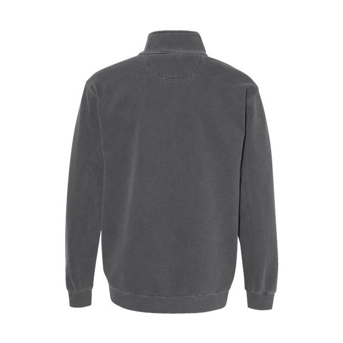 Comfort Colors Men's Garment-Dyed Quarter-Zip Sweatshirt-2