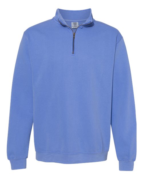 Comfort Colors Men's Garment-Dyed Quarter-Zip Sweatshirt-1