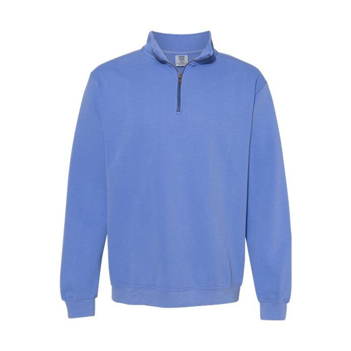 Comfort Colors Men's Garment-Dyed Quarter-Zip Sweatshirt-1