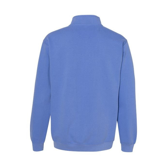 Comfort Colors Men's Garment-Dyed Quarter-Zip Sweatshirt-2