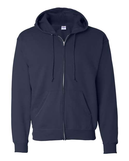 Hanes Men's EcoSmart Full-Zip Hooded Sweatshirt-1