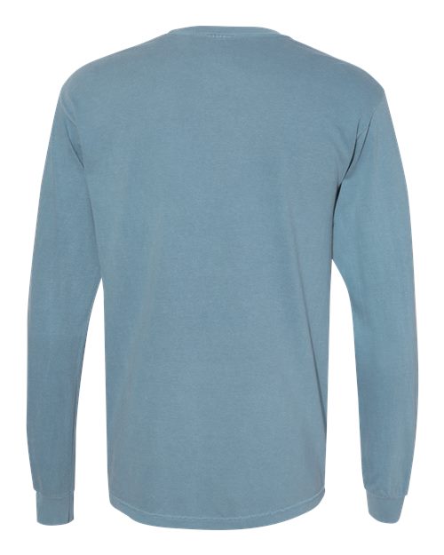 Comfort Colors Men's Garment-Dyed Heavyweight Long Sleeve Pocket T-Shirt-2