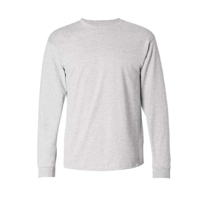 Hanes Men's Authentic 100% Cotton Long Sleeve T-Shirt 5586-1
