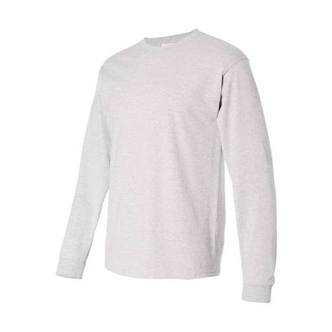 Hanes Men's Authentic 100% Cotton Long Sleeve T-Shirt 5586-2