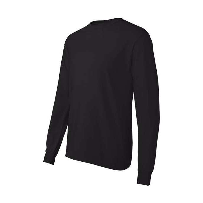 Hanes Men's Authentic 100% Cotton Long Sleeve T-Shirt 5586-2