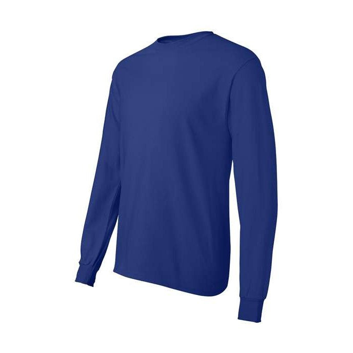 Hanes Men's Authentic 100% Cotton Long Sleeve T-Shirt 5586-2