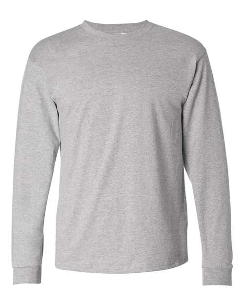 Hanes Men's Authentic 100% Cotton Long Sleeve T-Shirt 5586-1