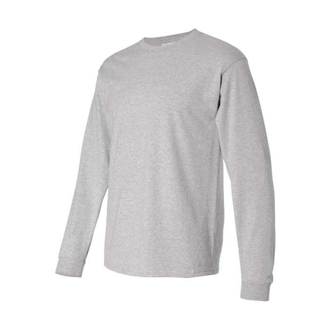 Hanes Men's Authentic 100% Cotton Long Sleeve T-Shirt 5586-2