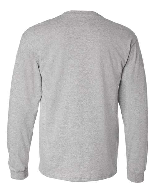 Hanes Men's Authentic 100% Cotton Long Sleeve T-Shirt 5586-3