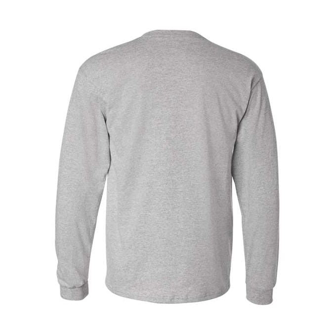 Hanes Men's Authentic 100% Cotton Long Sleeve T-Shirt 5586-3