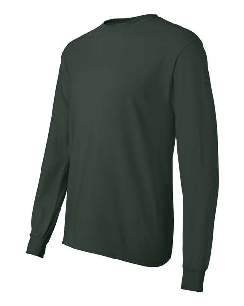 Hanes Men's Authentic 100% Cotton Long Sleeve T-Shirt 5586-2