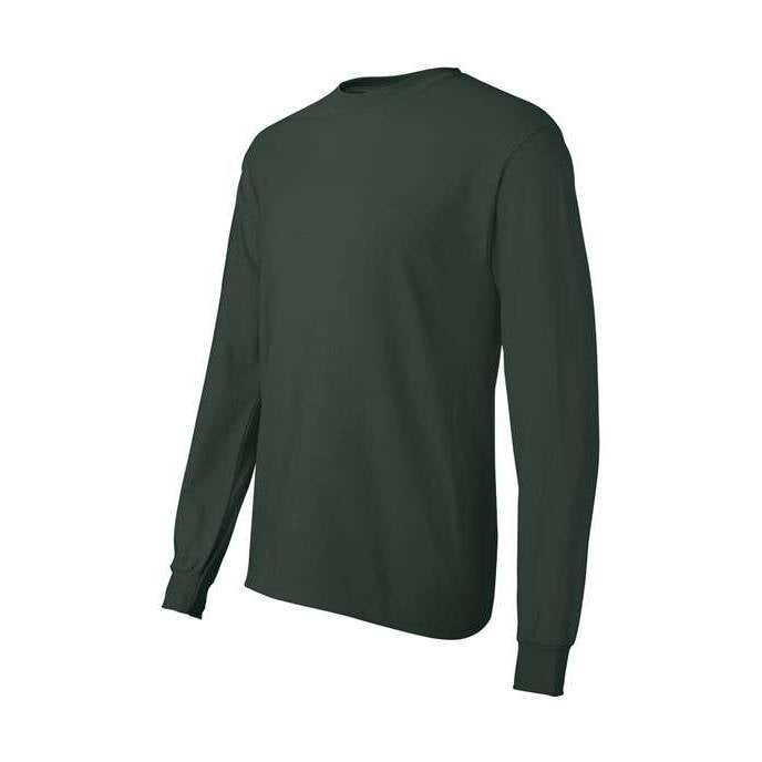 Hanes Men's Authentic 100% Cotton Long Sleeve T-Shirt 5586-2