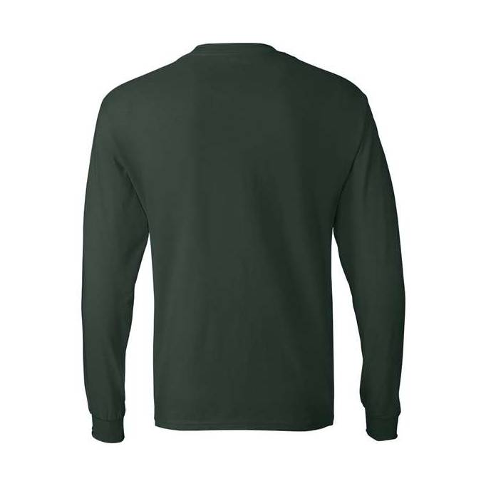 Hanes Men's Authentic 100% Cotton Long Sleeve T-Shirt 5586-3