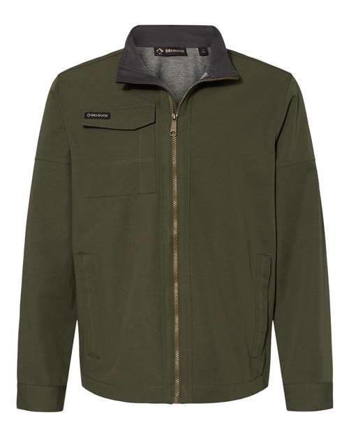 DRI DUCK Men's Ace Woven Stretch Soft Shell Jacket-1