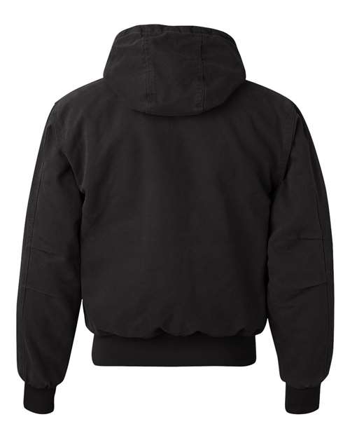 DRI DUCK Men's Cheyenne Boulder Cloth Hooded Jacket with Tricot Quilt Lining-2