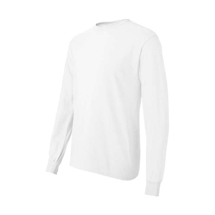Hanes Men's Authentic 100% Cotton Long Sleeve T-Shirt 5586-2
