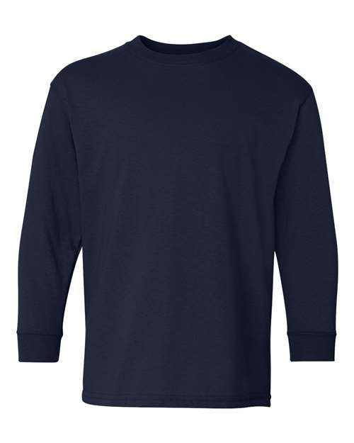 Gildan Youth Heavy Cotton Long Sleeve T-Shirt-1