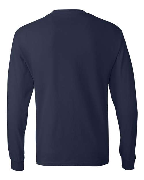 Hanes Men's Authentic 100% Cotton Long Sleeve T-Shirt 5586-3
