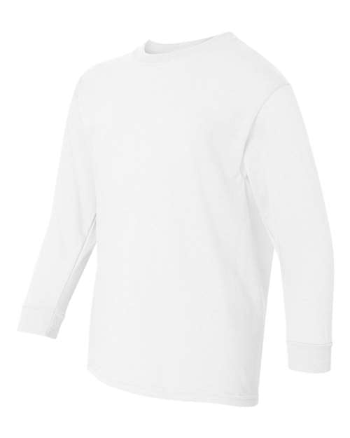 Gildan Youth Heavy Cotton Long Sleeve T-Shirt-2