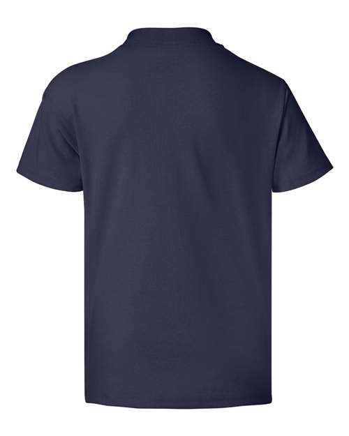Hanes Youth EcoSmart 50/50 Cotton/Poly T-Shirt-3