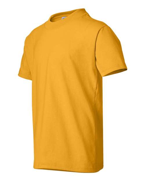 Hanes Youth EcoSmart 50/50 Cotton/Poly T-Shirt-2