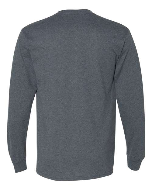 Gildan Men's DryBlend 50/50 Long Sleeve T-Shirt-2