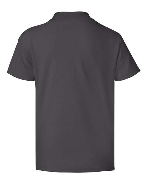 Hanes Youth EcoSmart 50/50 Cotton/Poly T-Shirt-3