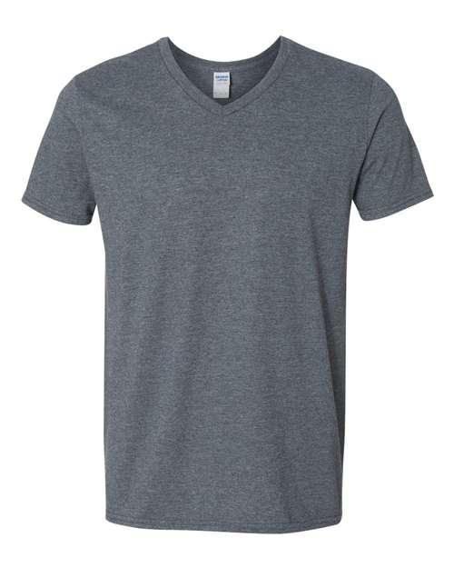 Gildan Men's Softstyle V-Neck T-Shirt-1
