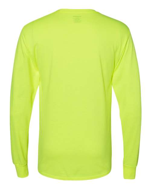 Men's Workwear Long Sleeve Pocket T-Shirt-2
