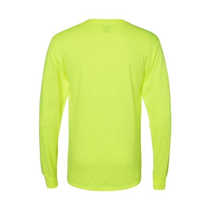 Men's Workwear Long Sleeve Pocket T-Shirt-2
