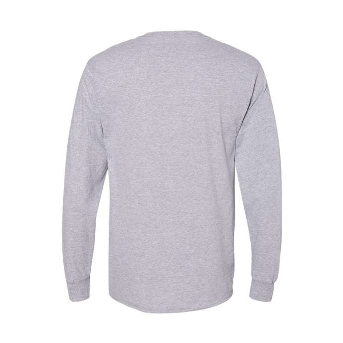 Men's Workwear Long Sleeve Pocket T-Shirt-2