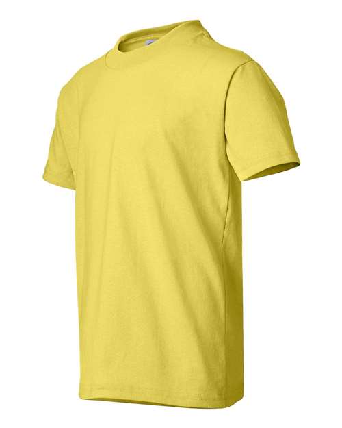Hanes Youth EcoSmart 50/50 Cotton/Poly T-Shirt-2