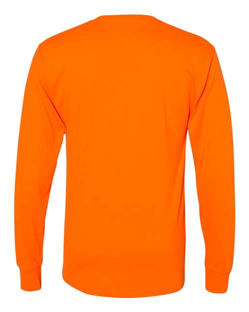 Men's Workwear Long Sleeve Pocket T-Shirt-2