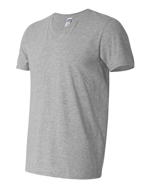 Gildan Men's Softstyle V-Neck T-Shirt-2