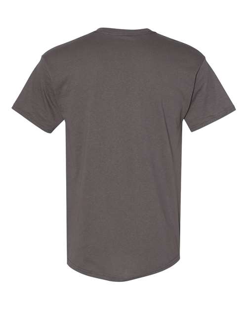 Hanes Men's EcoSmart 50/50 Cotton/Poly T-Shirt-2