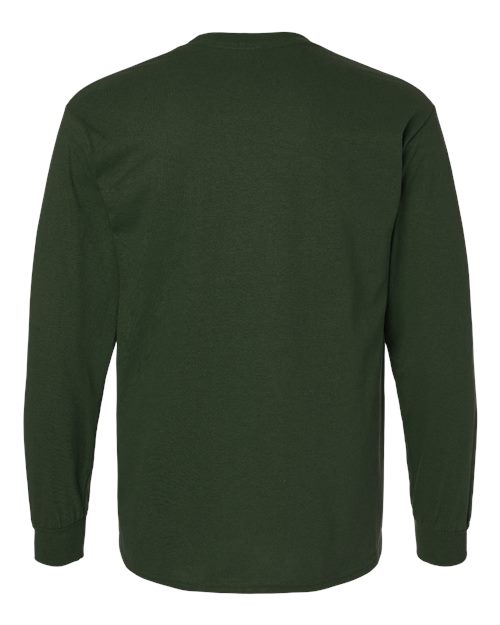 Gildan Men's Ultra Cotton Long Sleeve T-Shirt-2