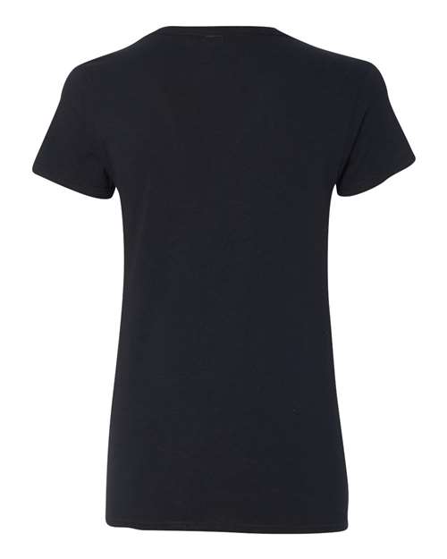 Gildan Women's Heavy Cotton V-Neck T-Shirt-3