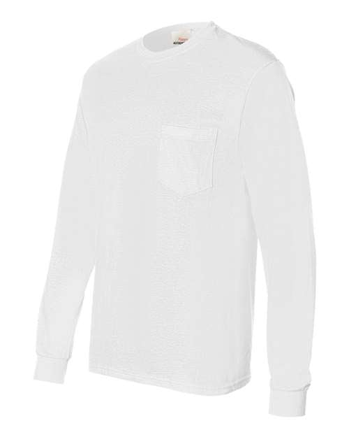 Men's Authentic Long Sleeve Pocket T-Shirt-2