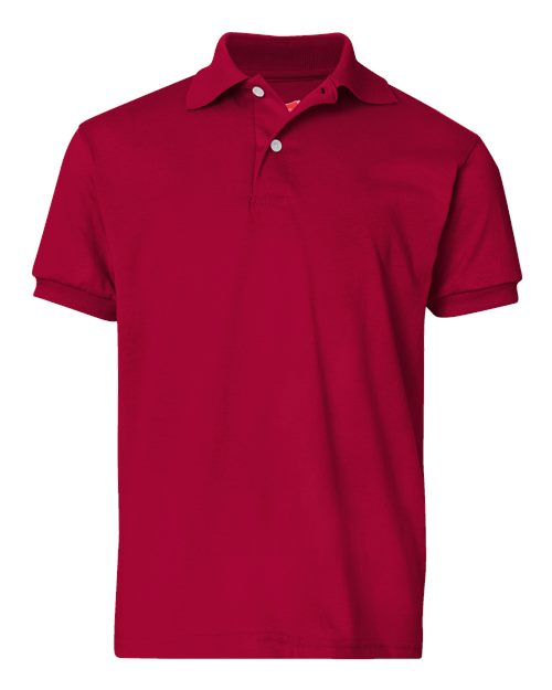 Youth EcoSmart Jersey Polo-1