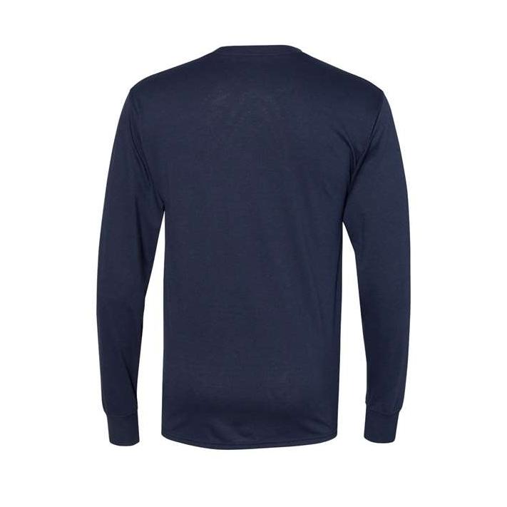 Men's Workwear Long Sleeve Pocket T-Shirt-2