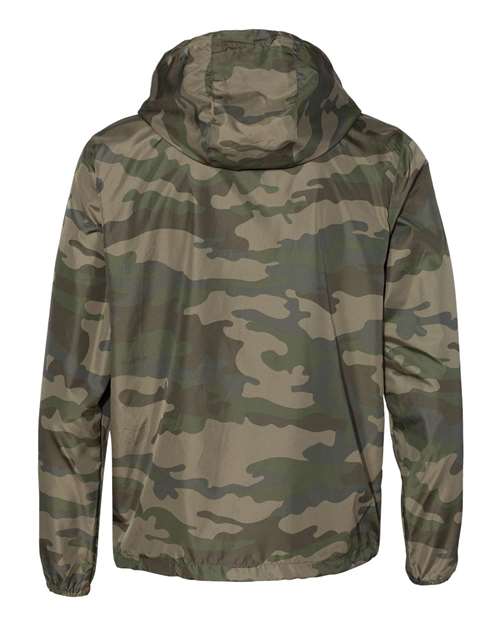 Independent Trading Co. Men's Lightweight Windbreaker Full-Zip Jacket-2