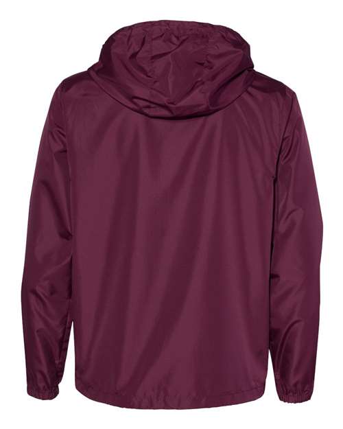 Independent Trading Co. Men's Lightweight Windbreaker Full-Zip Jacket-2