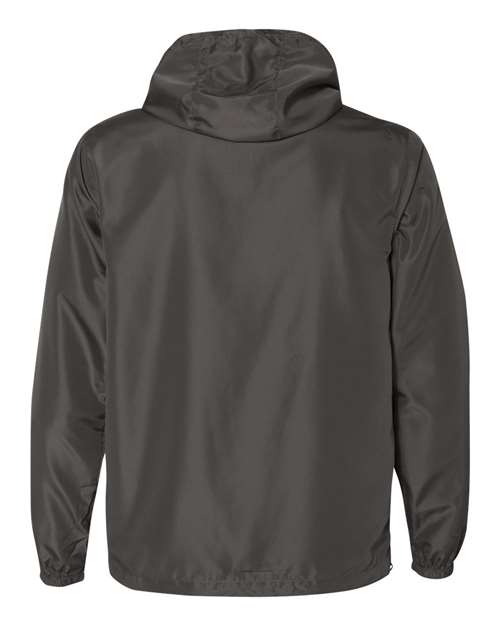Independent Trading Co. Men's Lightweight Windbreaker Full-Zip Jacket-2