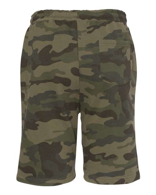 Independent Trading Co. Men's Midweight Fleece Shorts-2